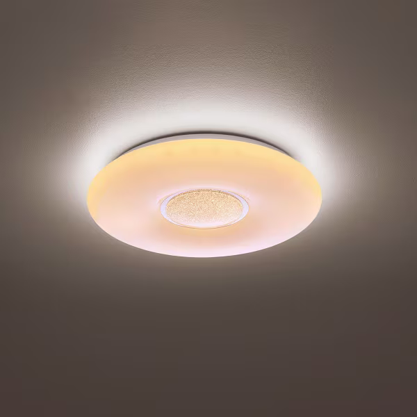 HLW LED LED Plafondlamp - Trion Ako - 21W - Aanpasbare Kleur - Dimbaar - Afstandsbediening - Rond - Mat Wit HLW LED LED Plafondlamp - Trion Ako - 21W - Aanpasbare Kleur - Dimbaar - Afstandsbediening - Rond - Mat Wit