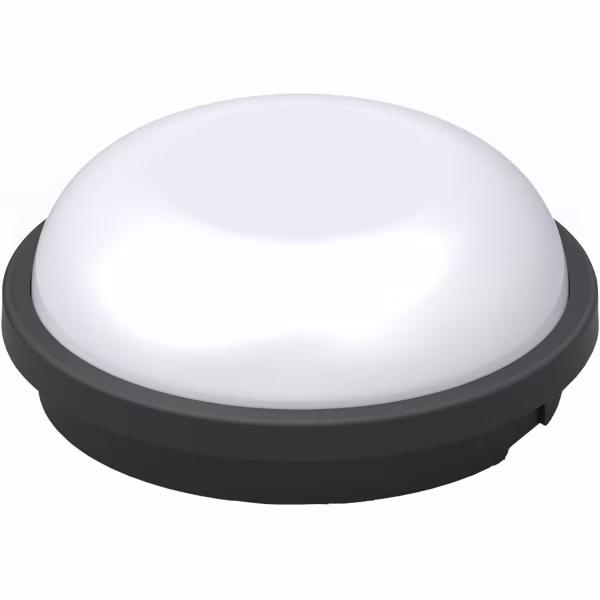 HLW LED LED Plafondlamp - Badkamerlamp - Artony - 20W - Natuurlijk Wit 4200K - Waterdicht IP65 - Opbouw - Rond - Zwart HLW LED LED Plafondlamp - Badkamerlamp - Artony - 20W - Natuurlijk Wit 4200K - Waterdicht IP65 - Opbouw - Rond - Zwart