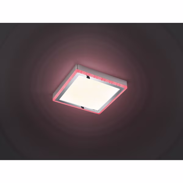 HLW LED LED Plafondlamp - Plafondverlichting - Trion Slodan - 20W - Aanpasbare Kleur - Afstandsbediening - Dimbaar - Vierkant - Mat Wit - Kunststof HLW LED LED Plafondlamp - Plafondverlichting - Trion Slodan - 20W - Aanpasbare Kleur - Afstandsbediening - Dimbaar - Vierkant - Mat Wit - Kunststof