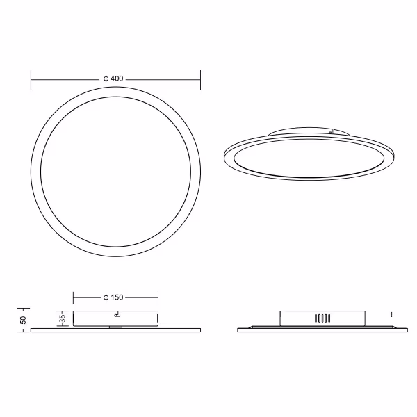 HLW LED LED Plafondlamp - Plafondverlichting - Trion Tiberon - 20W - Natuurlijk Wit 4000K - Rond - Mat Wit - Kunststof HLW LED LED Plafondlamp - Plafondverlichting - Trion Tiberon - 20W - Natuurlijk Wit 4000K - Rond - Mat Wit - Kunststof