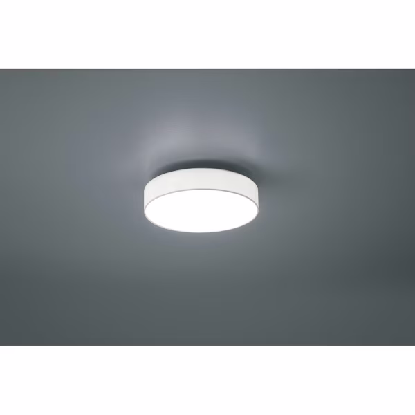 HLW LED LED Plafondlamp - Plafondverlichting - Trion Lanago - 22W - Warm Wit 3000K - Dimbaar - Rond - Mat Wit - Aluminium HLW LED LED Plafondlamp - Plafondverlichting - Trion Lanago - 22W - Warm Wit 3000K - Dimbaar - Rond - Mat Wit - Aluminium