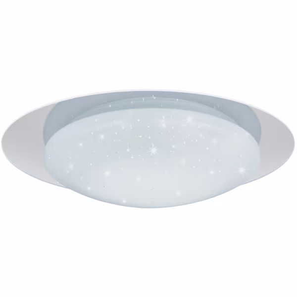 HLW LED LED Ceiling Lamp - Ceiling Lighting - Trion Frida - 8.5W - Adjustable Color - Remote Control - Star Light - Dimmable - Round - Matte White - Plastic HLW LED LED Ceiling Lamp - Ceiling Lighting - Trion Frida - 8.5W - Adjustable Color - Remote Control - Star Light - Dimmable - Round - Matte White - Plastic