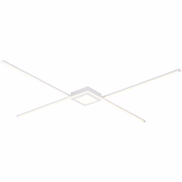 HLW LED LED Ceiling Light - Ceiling Lighting - Trion Oxi - Natural White 4000K - Dimmable - Rectangular - Matte White - Aluminum HLW LED LED Ceiling Light - Ceiling Lighting - Trion Oxi - Natural White 4000K - Dimmable - Rectangular - Matte White - Aluminum