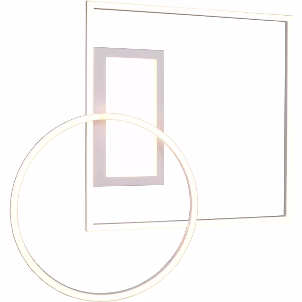 HLW LED LED Ceiling Light - Ceiling Lighting - Trion Dowino - 33W - Adjustable Color - Remote Control - Dimmable - Square - Matte White - Aluminum HLW LED LED Ceiling Light - Ceiling Lighting - Trion Dowino - 33W - Adjustable Color - Remote Control - Dimmable - Square - Matte White - Aluminum