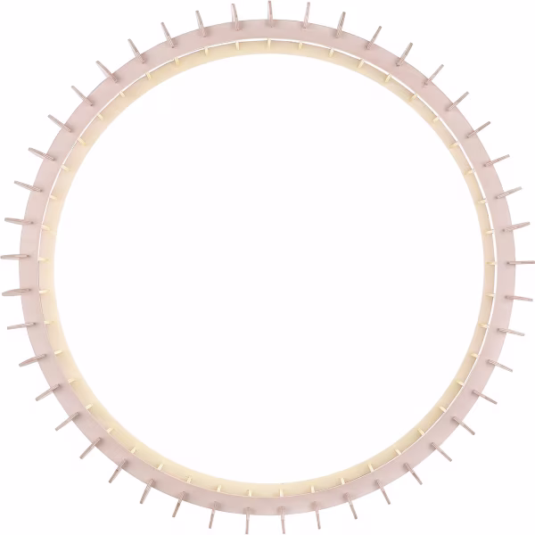 HLW LED LED Ceiling Lamp - Ceiling Lighting - Trion Manto XL - 38W - Adjustable Color - Remote Control - Dimmable - Round - Wood Color - Plastic HLW LED LED Ceiling Lamp - Ceiling Lighting - Trion Manto XL - 38W - Adjustable Color - Remote Control - Dimmable - Round - Wood Color - Plastic