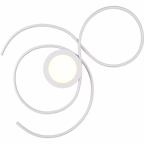 HLW LED LED Ceiling Light - Ceiling Lighting - Trion Jivino - 48W - Adjustable Color - Dimmable - Round - Matte White - Aluminum HLW LED LED Ceiling Light - Ceiling Lighting - Trion Jivino - 48W - Adjustable Color - Dimmable - Round - Matte White - Aluminum