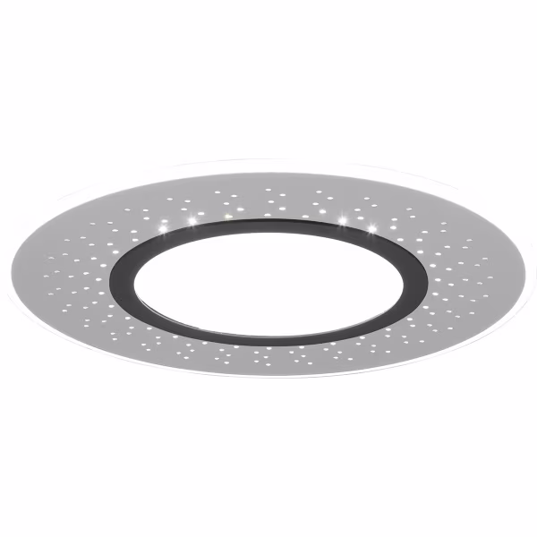 HLW LED LED Plafondlamp - Plafondverlichting - Trion Virsa - 44W - Aanpasbare Kleur - Dimbaar - Afstandsbediening - Rond - Mat Nikkel - Aluminium HLW LED LED Plafondlamp - Plafondverlichting - Trion Virsa - 44W - Aanpasbare Kleur - Dimbaar - Afstandsbediening - Rond - Mat Nikkel - Aluminium