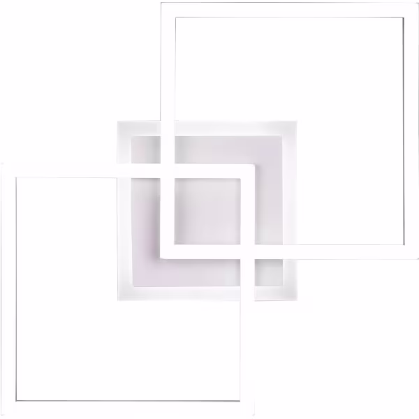 HLW LED LED Plafondlamp - Plafondverlichting - Trion Venda - 25W - Natuurlijk Wit 4000K - Dimbaar - Vierkant - Mat Wit - Aluminium HLW LED LED Plafondlamp - Plafondverlichting - Trion Venda - 25W - Natuurlijk Wit 4000K - Dimbaar - Vierkant - Mat Wit - Aluminium