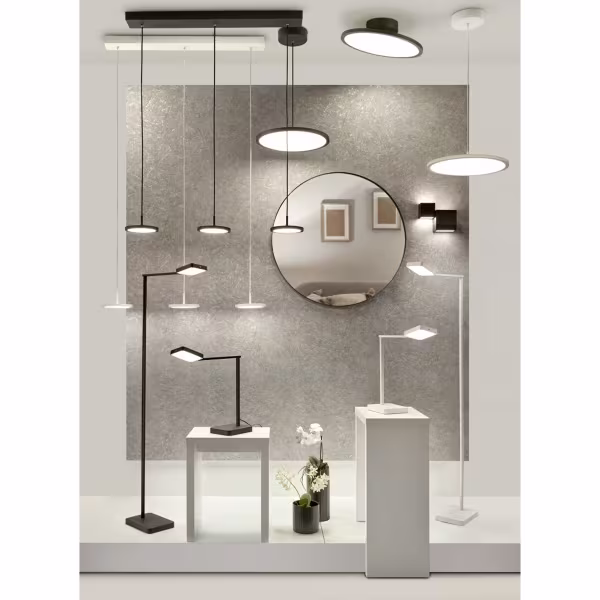 HLW LED LED Plafondlamp - Plafondverlichting - Trion Trula - 29W - Warm Wit 3000K - Dimbaar - Rond - Mat Zwart - Aluminium HLW LED LED Plafondlamp - Plafondverlichting - Trion Trula - 29W - Warm Wit 3000K - Dimbaar - Rond - Mat Zwart - Aluminium