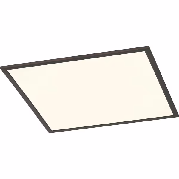 HLW LED LED Plafondlamp - Plafondverlichting - Trion Povino - 31W - Warm Wit 3000K - Dimbaar - Vierkant - Mat Zwart - Aluminium HLW LED LED Plafondlamp - Plafondverlichting - Trion Povino - 31W - Warm Wit 3000K - Dimbaar - Vierkant - Mat Zwart - Aluminium
