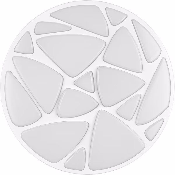 HLW LED LED Ceiling Lamp - Ceiling Lighting - Trion Stroma - 16W - Dimmable - Adjustable Light Color - Remote Control - Round - Matte White - Plastic HLW LED LED Ceiling Lamp - Ceiling Lighting - Trion Stroma - 16W - Dimmable - Adjustable Light Color - Remote Control - Round - Matte White - Plastic