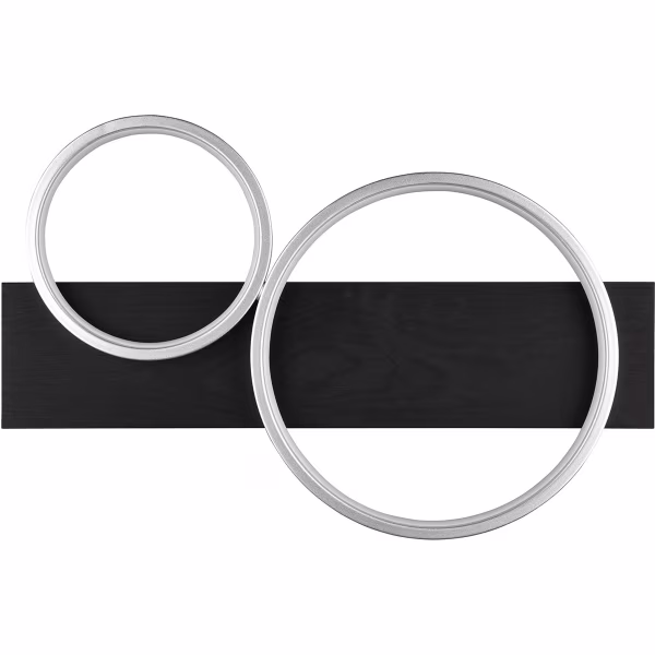 HLW LED LED Ceiling Light - Trion Rameda - 26W - Warm White 3000K - Dimmable - Rectangular Round - Titanium - Metal HLW LED LED Ceiling Light - Trion Rameda - 26W - Warm White 3000K - Dimmable - Rectangular Round - Titanium - Metal