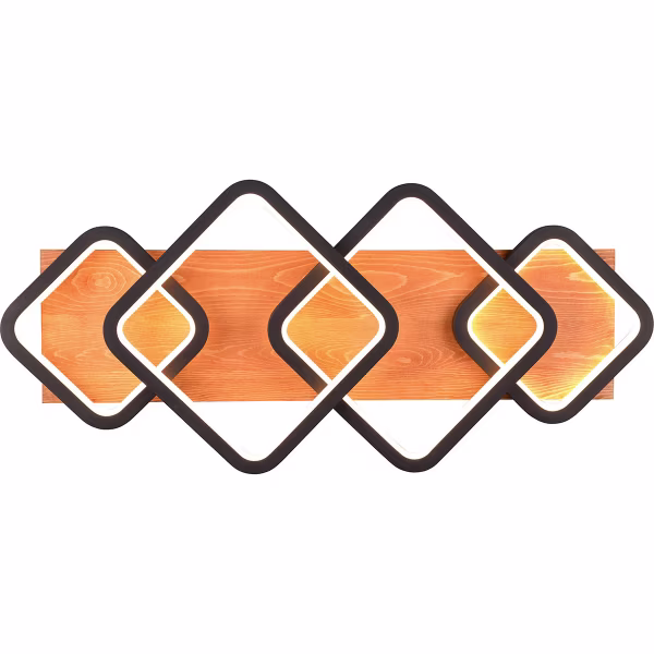 HLW LED LED Ceiling Light - Ceiling Lighting - Trion Aram - 36W - Warm White 3000K - Dimmable - Rectangular - Matte Black - Metal HLW LED LED Ceiling Light - Ceiling Lighting - Trion Aram - 36W - Warm White 3000K - Dimmable - Rectangular - Matte Black - Metal