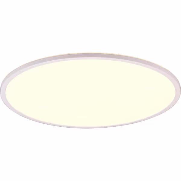 HLW LED LED Ceiling Lamp - Trion Skiff - 30W - Adjustable Color - Dimmable - Remote Control - Round - Matte White - Plastic HLW LED LED Ceiling Lamp - Trion Skiff - 30W - Adjustable Color - Dimmable - Remote Control - Round - Matte White - Plastic