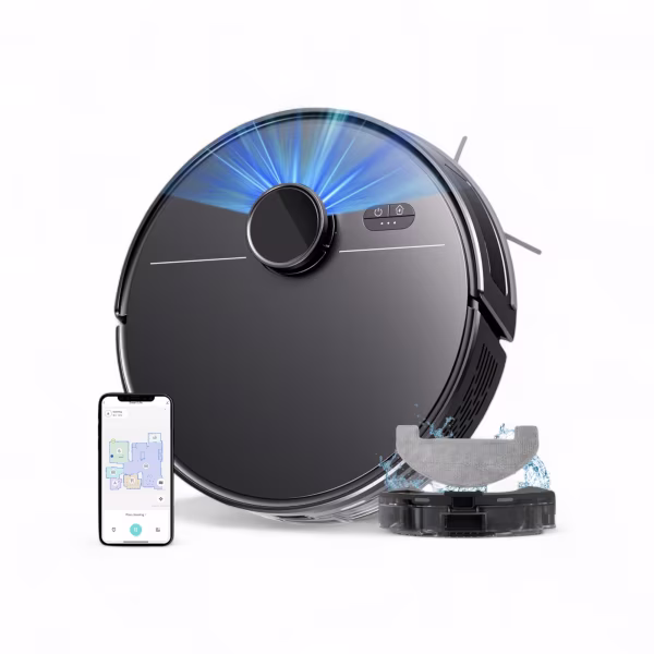 Smartlife Domotica Smart WiFi Robotstofzuiger | 3-in-1 | Lidar | 2000Pa | App & Spraakbediening