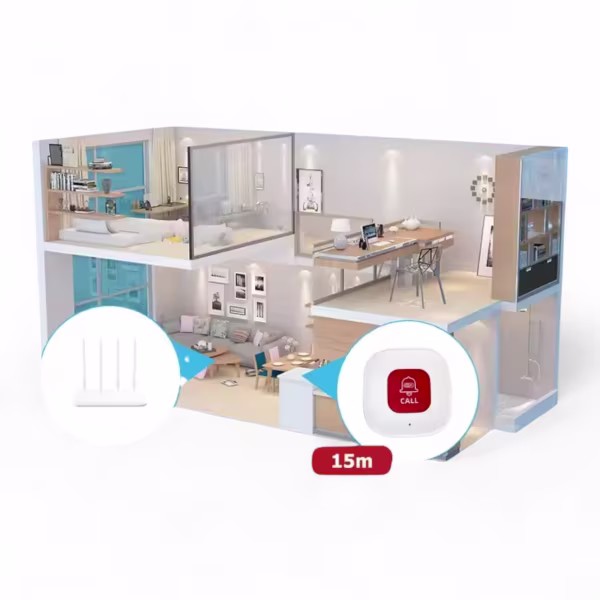 Smartlife Domotica SOS Knop voor Ouderen (pager) Smartlife Domotica SOS Knop voor Ouderen (pager)