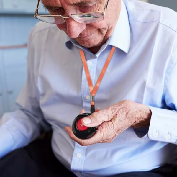 Smartlife Domotica SOS Knoppen (2x) voor Ouderen (Inclusief Extern Display)