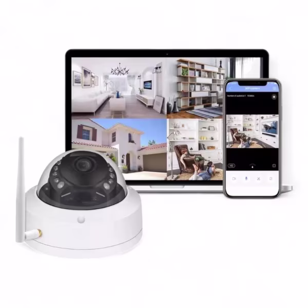 Smartlife Domotica Wifi Beveiligings Camera dome/plafond montage 4MP (vaste kijkhoek)