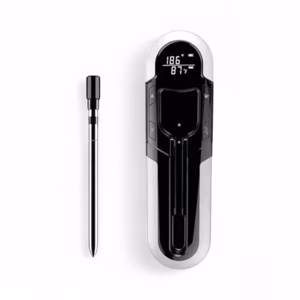 Smartlife Domotica Draadloze BBQ Thermometer Grijs 150 Meter