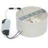 HLW LED LED Downlight Opbouw Rond Hoog 10W - Natuurlijk Wit 4200K - Mat Wit Aluminium Ø140mm
