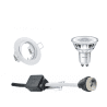 LED inbouwspot 6W GU10 kantelbaar 4000K 390lm Lichtbronnen