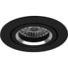 HLW LED LED Spot Set 6W - Kantelbare Ronde Inbouwspot Mat Zwart & Witte Spot