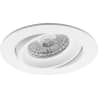 Kantelbare dimbare LED inbouwspot 6W met GU10 fitting warm wit licht 3000K Kantelbare dimbare LED inbouwspot 6W met GU10 fitting warm wit licht 3000K