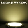 HLW LED LED Downlight - Opbouw Rond Hoog 10W - Natuurlijk Wit 4200K - Mat Zwart Aluminium - Ø140mm