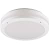Ronde witte LED plafondlamp 30 cm diameter 12W 3000K warm wit licht IP54 geschikt voor badkamer