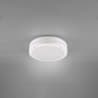 HLW LED LED Plafondlamp - Badkamerlamp - Trion Keraly - Opbouw Rond - Waterdicht - 12W - Warm Wit 3000K - Mat Wit - Kunststof