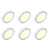 LED Opbouwspot 6-pack Ø225mm 18W 1850lm 3000K Warmwit Binnenverlichting