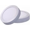 HLW LED LED Downlight 6 Pack - Opbouw - Rond 18W - Warm Wit 3000K - Mat Wit Aluminium - Ø225mm