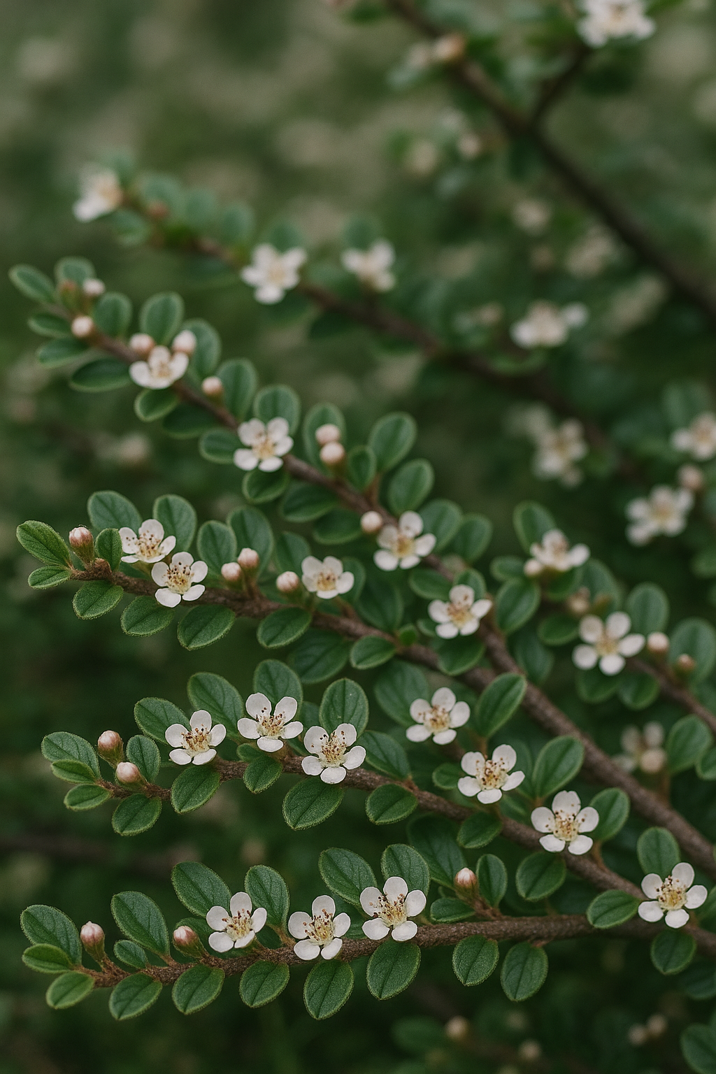 rockspray cotoneaster field-guide illustration