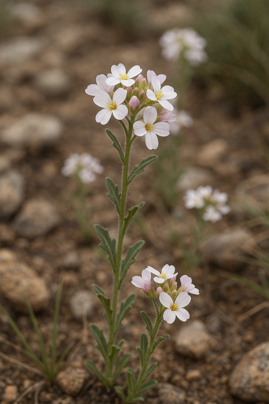 Chiricahua rockcress field-guide illustration