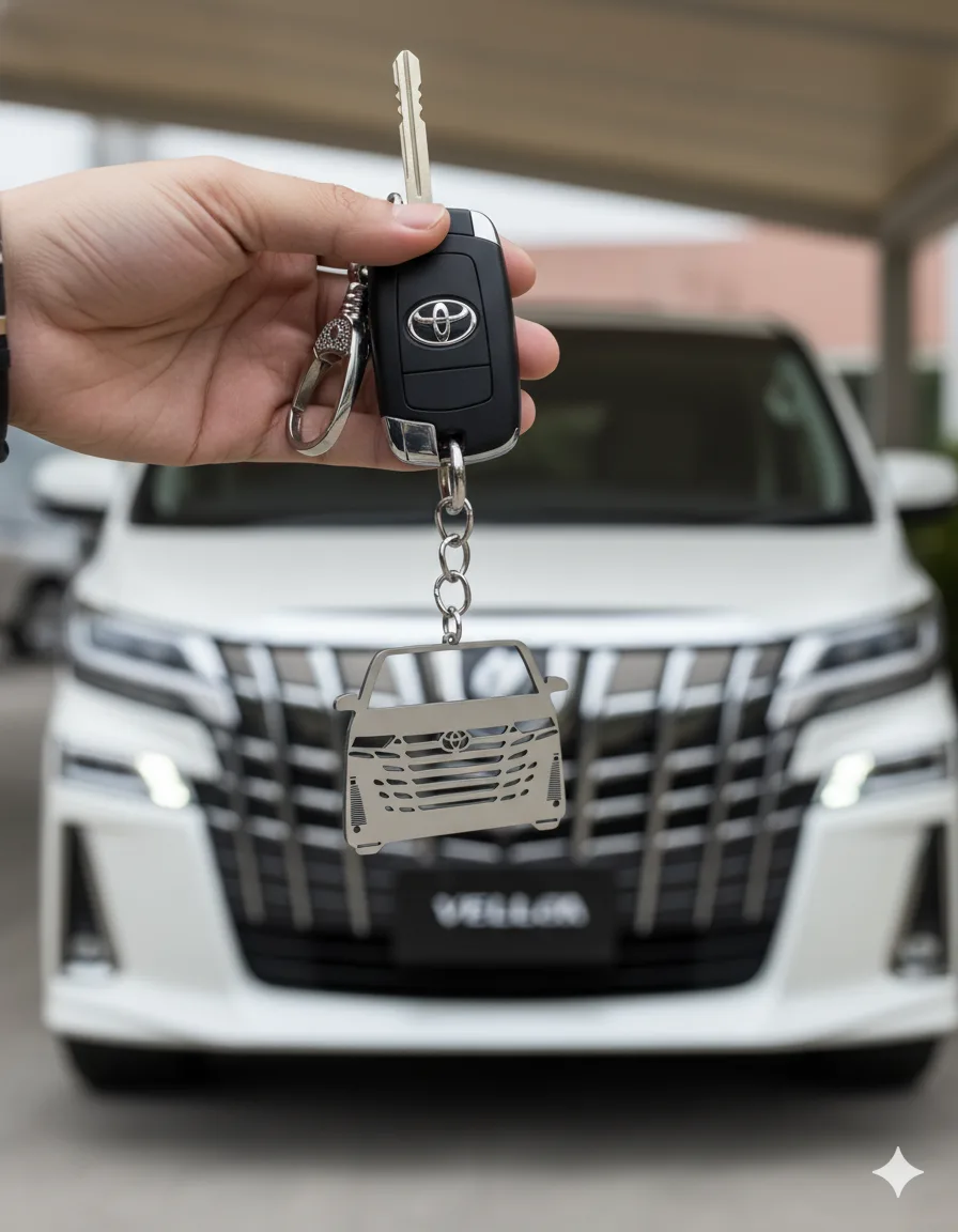 Personalised Car Keychain