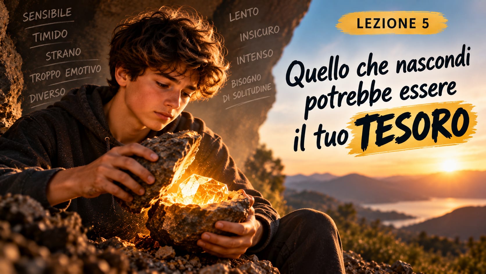La scoperta di un tesoro nascosto
