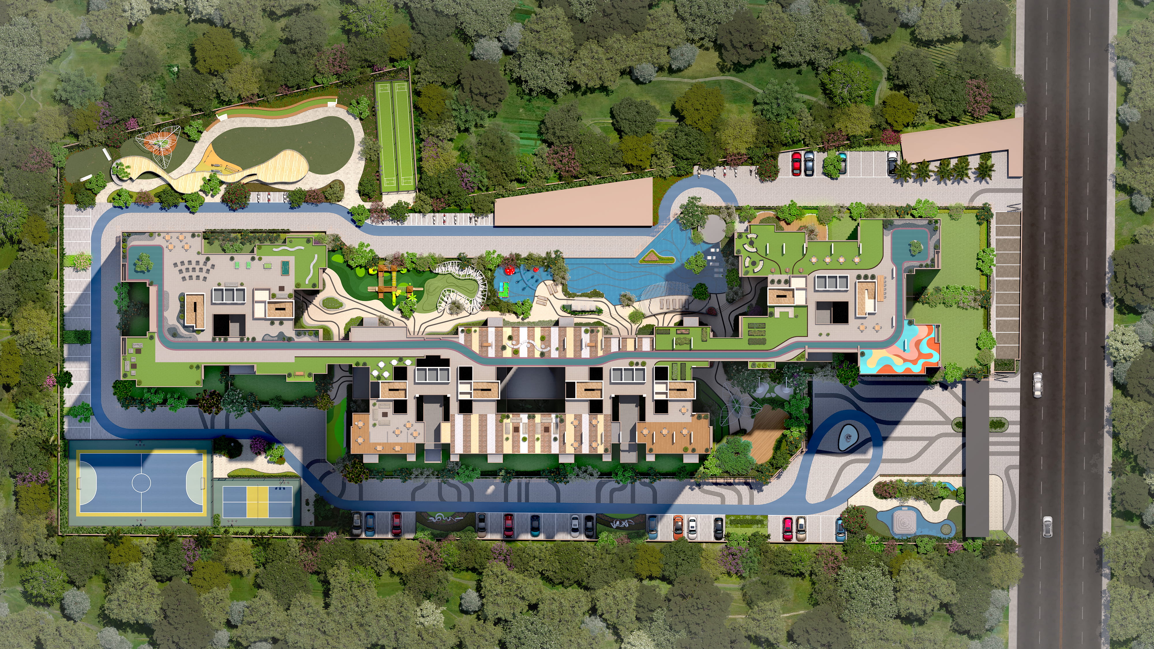 Aswani Magnus Master Layout Plan – Pimple Saudagar Pune