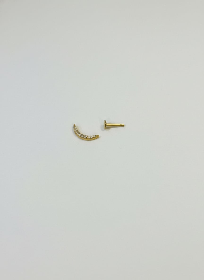 Labret Luna Gemas Dorado