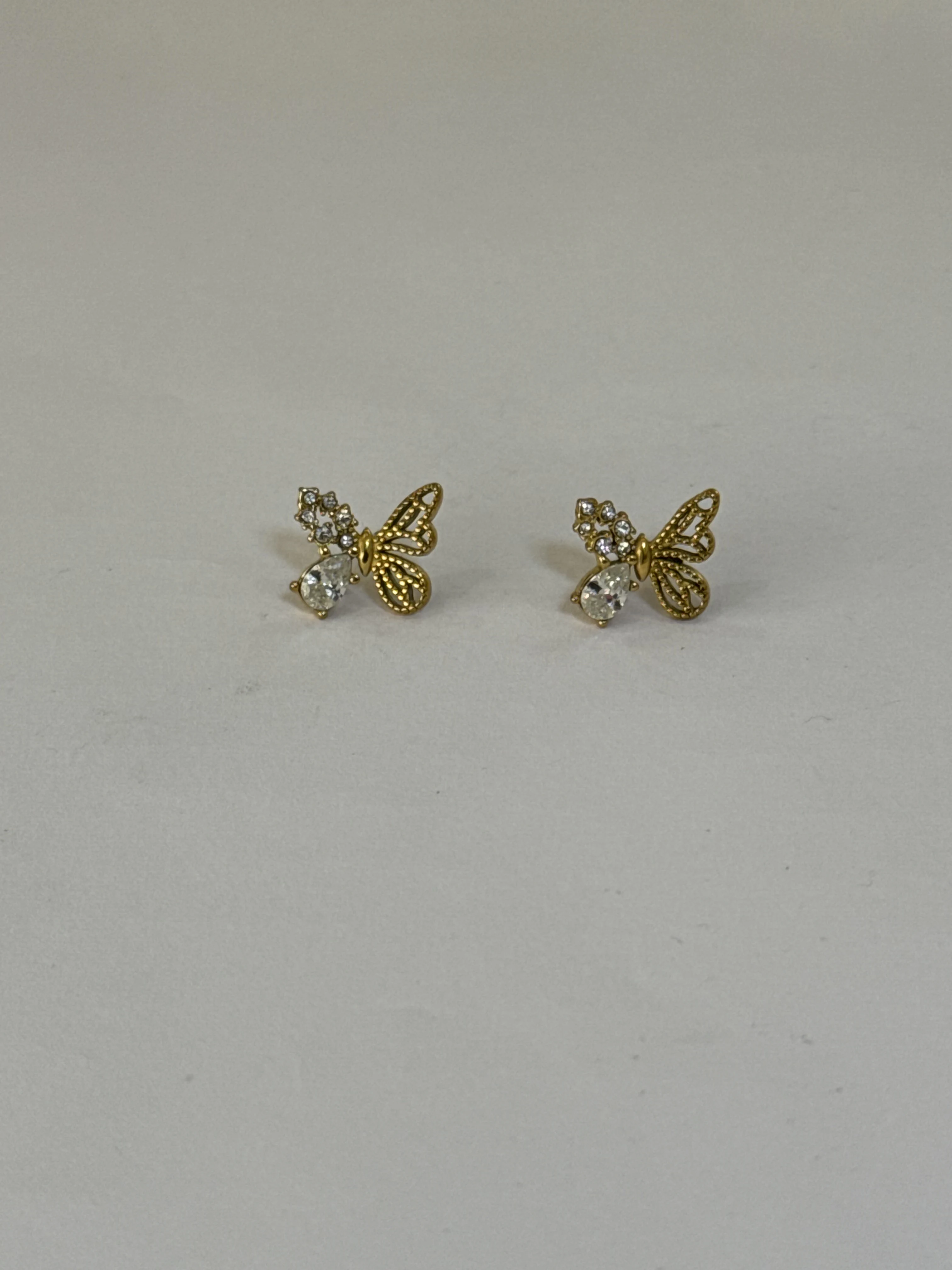 Aretes Acero Inoxidable 18k - 95