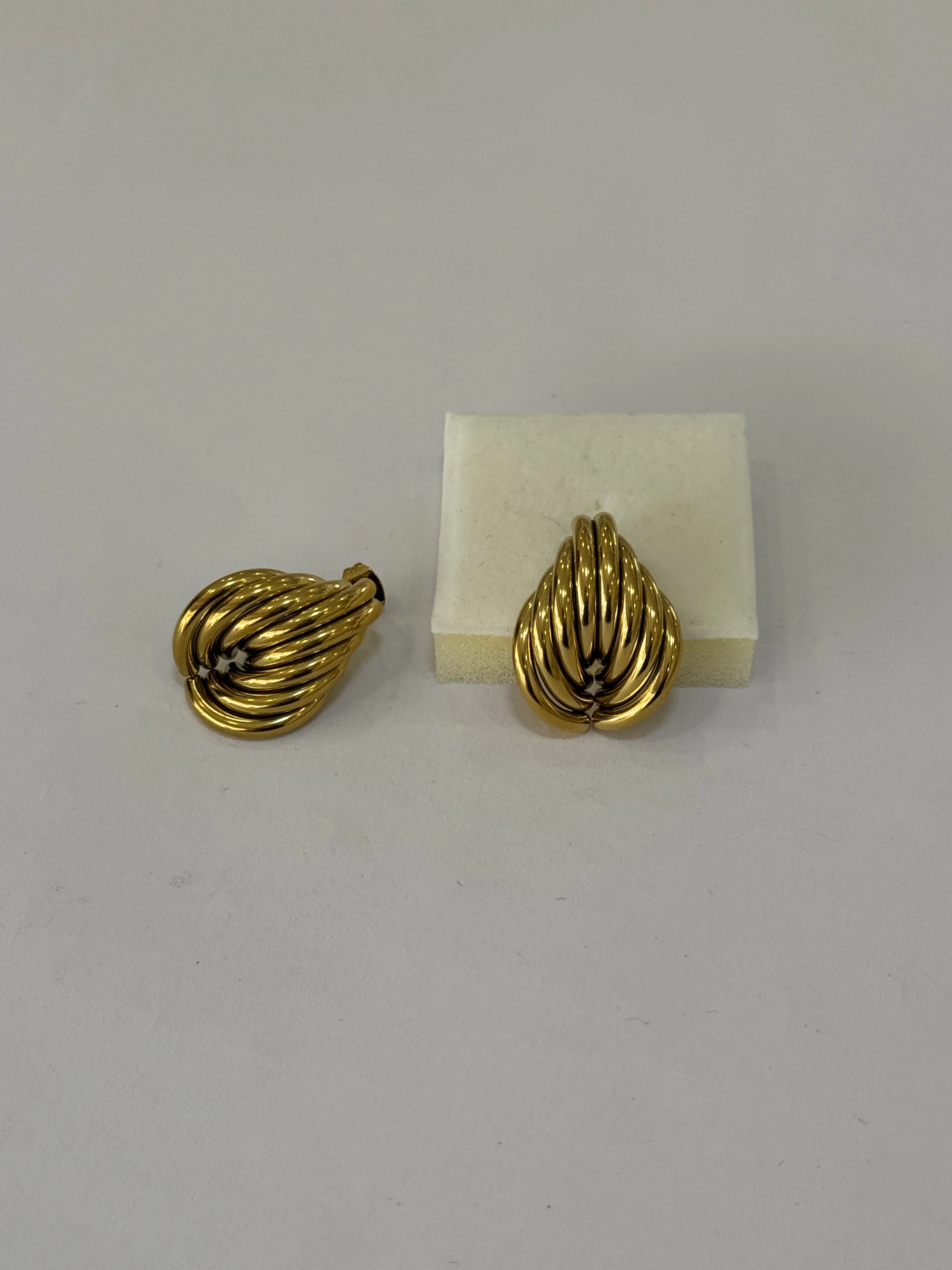 Aretes Acero Inoxidable 18k - 84
