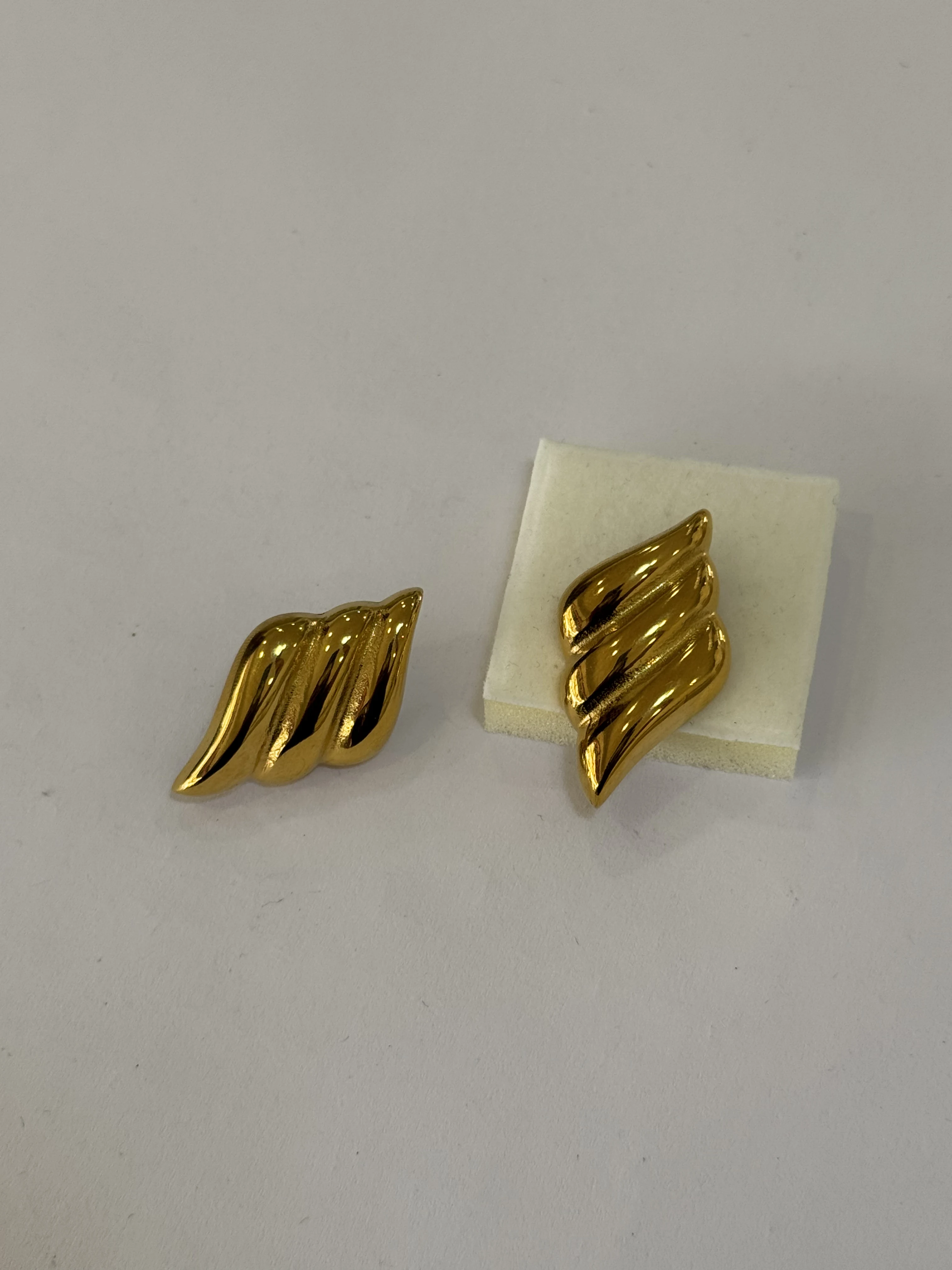 Aretes Acero Inoxidable 18k - 79
