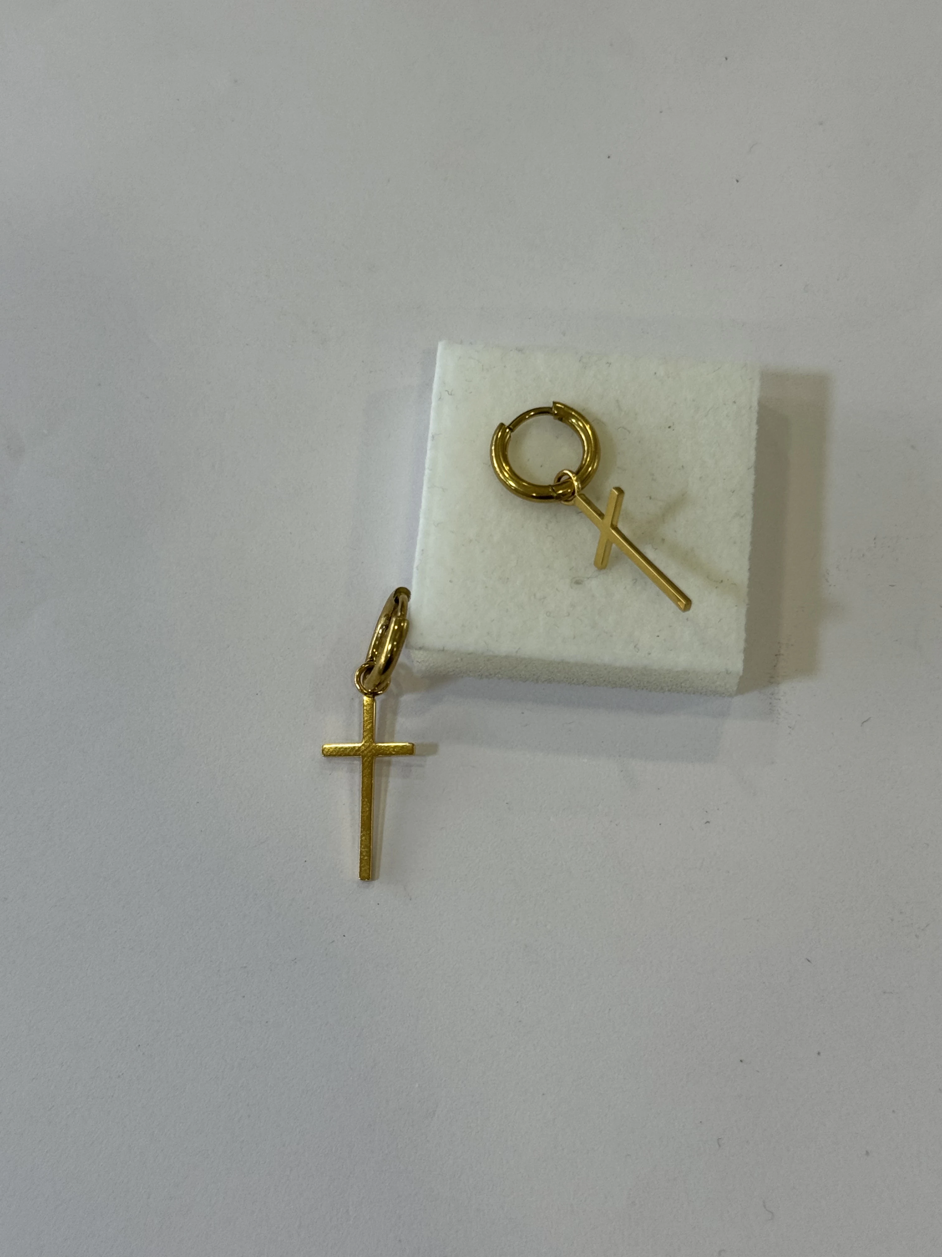 Aretes Acero Inoxidable 18k - 71