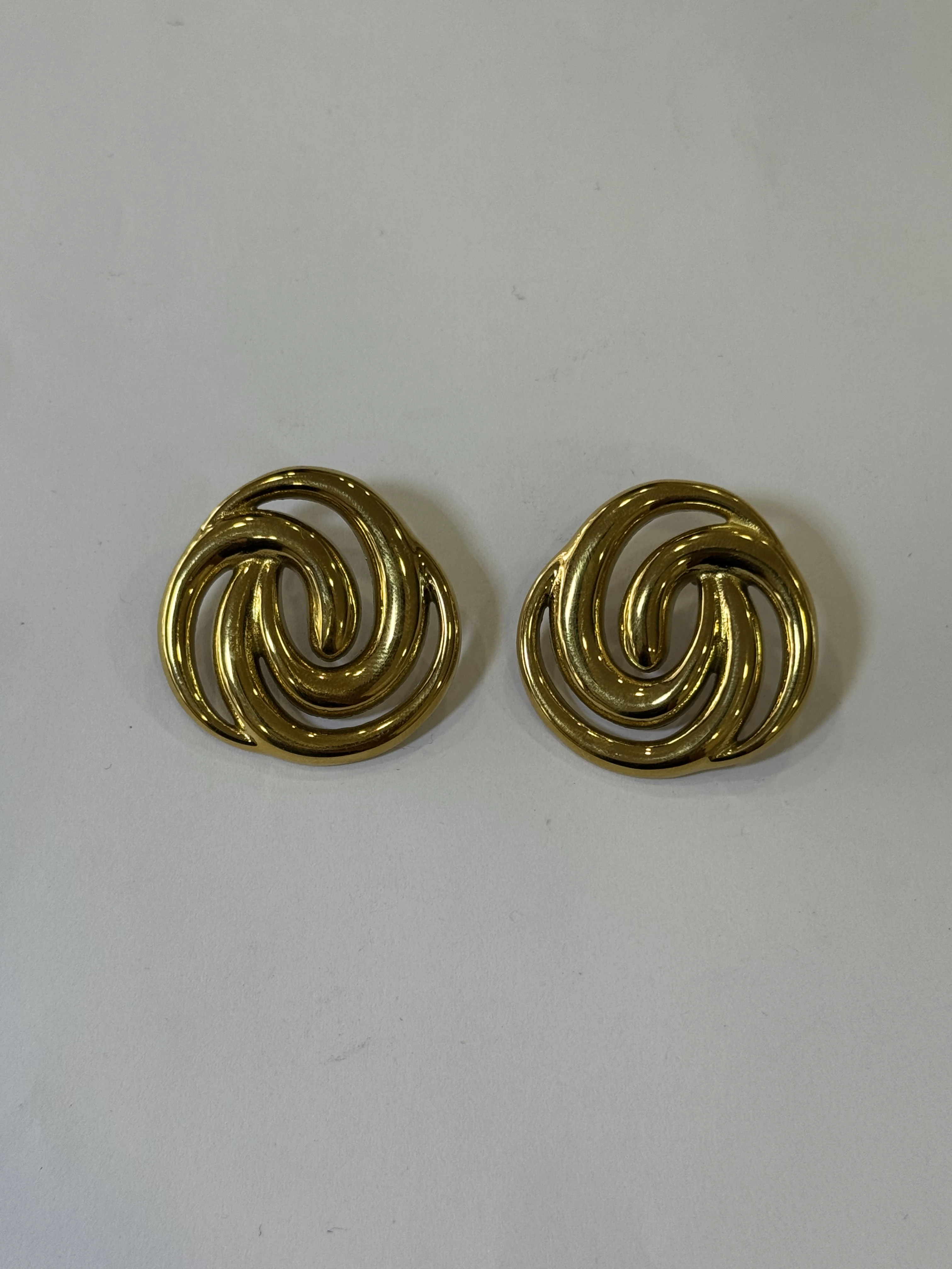 Aretes Acero Inoxidable 18k - 60