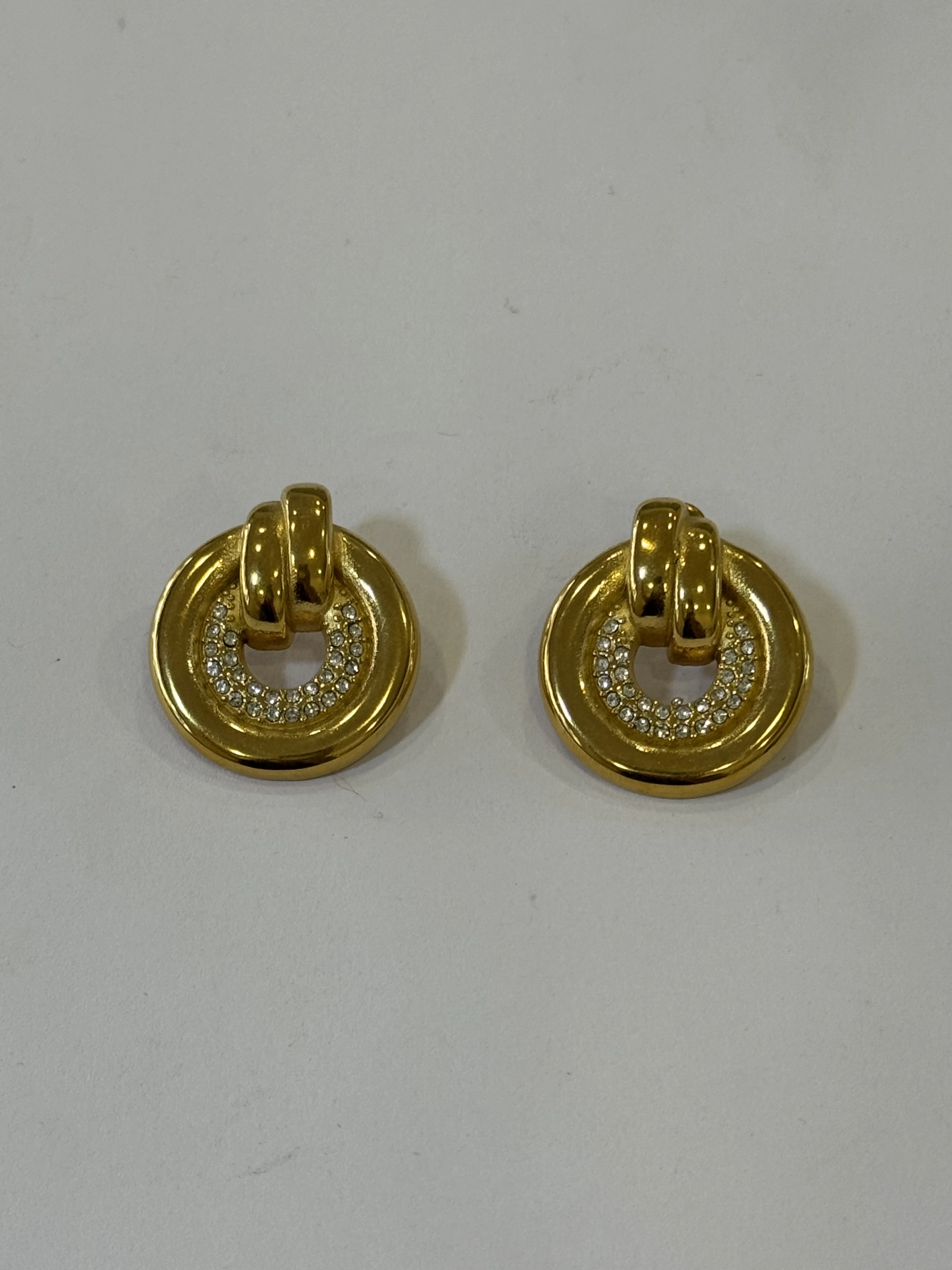Aretes Acero Inoxidable 18k - 57