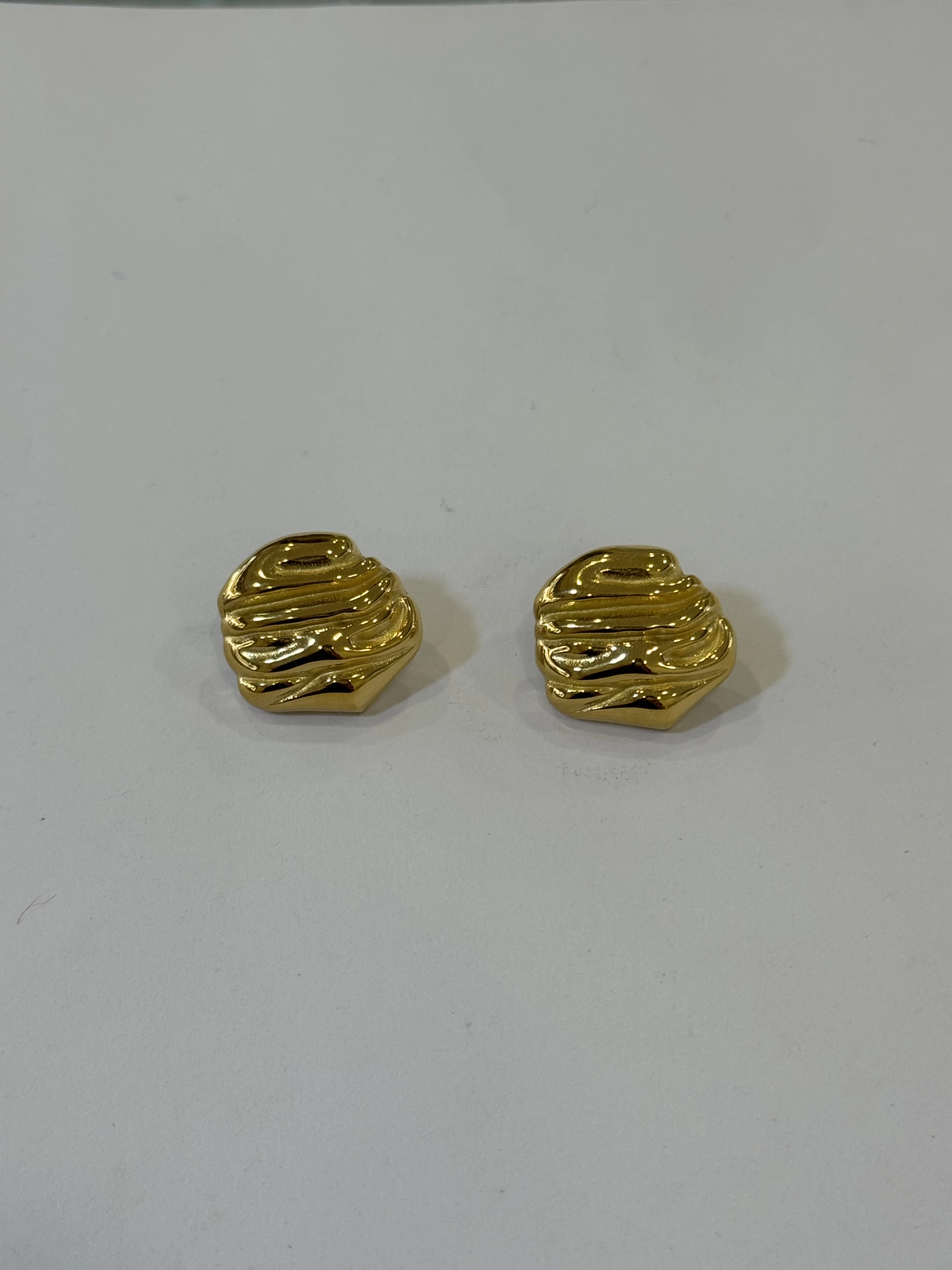 Aretes Acero Inoxidable 18k - 56