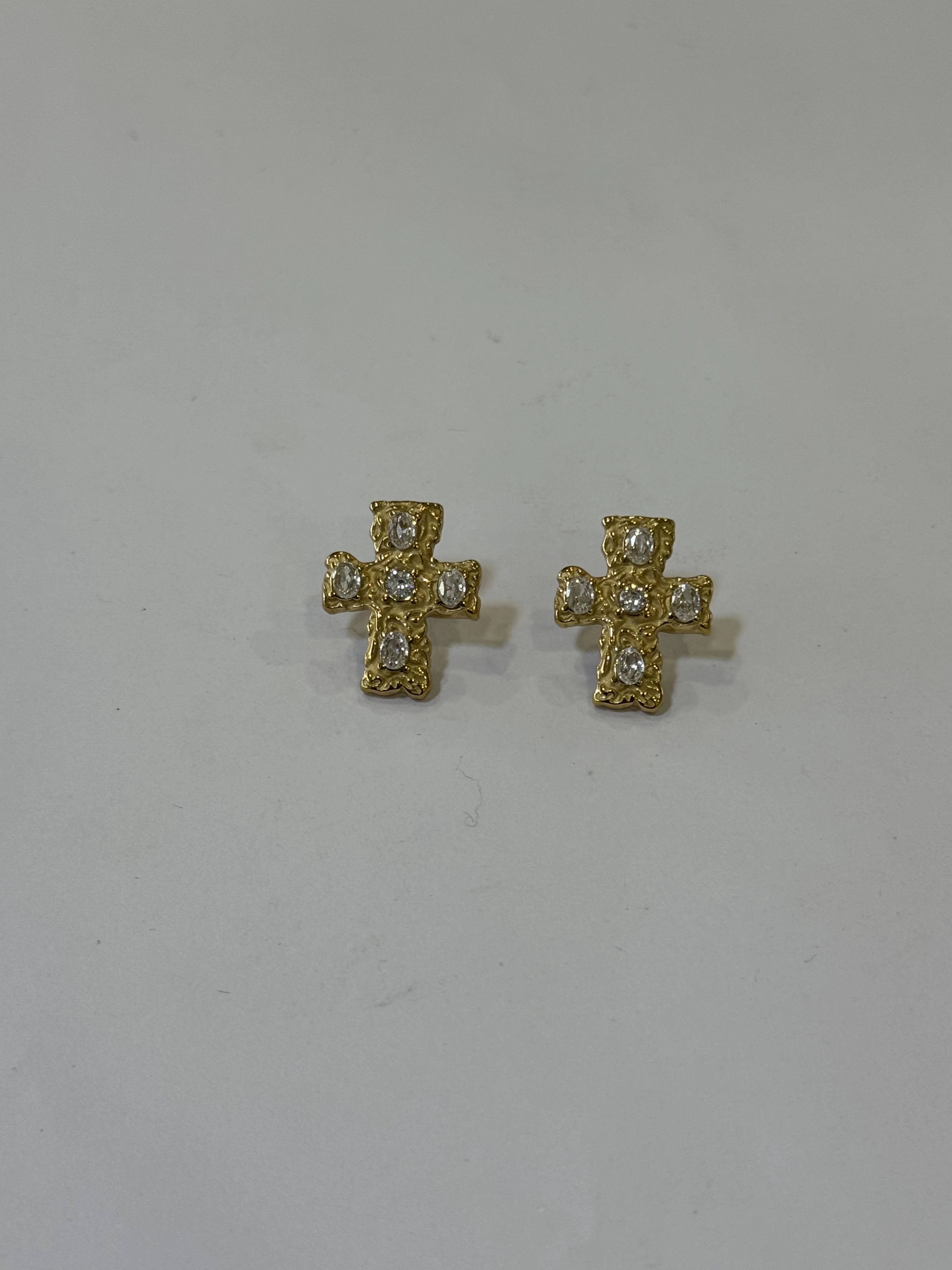Aretes Acero Inoxidable 18k - 52