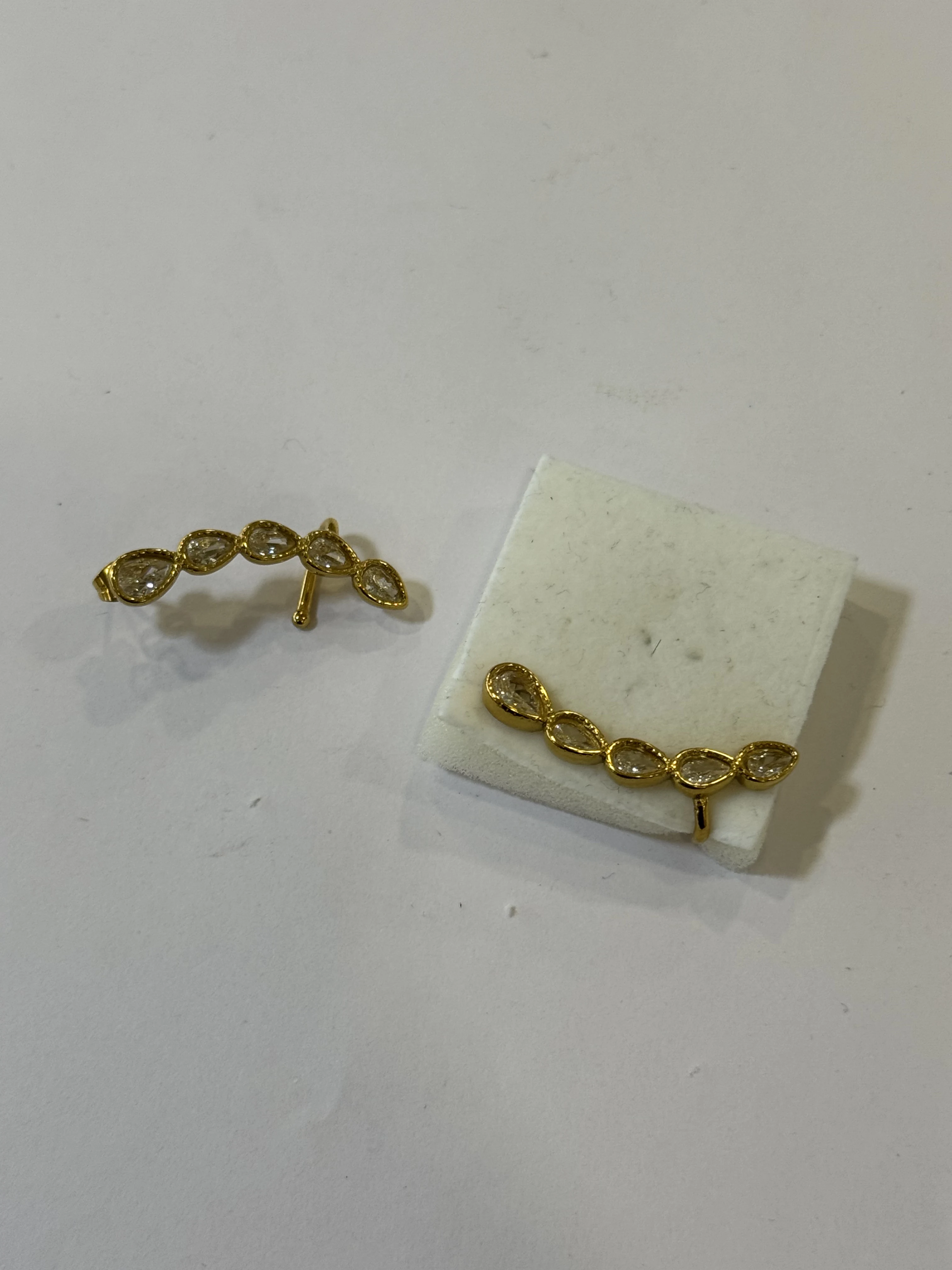 Aretes Acero Inoxidable 18k - 51