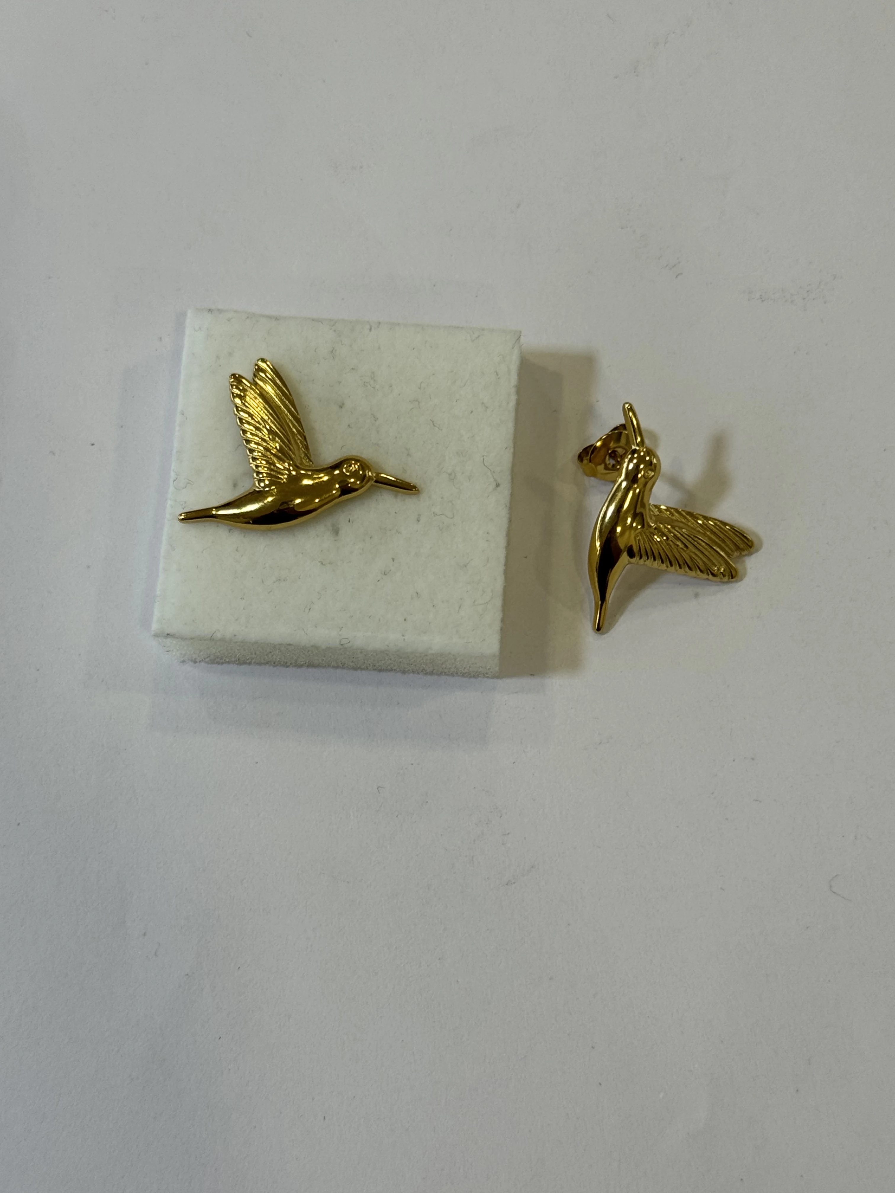 Aretes Acero Inoxidable 18k - 44