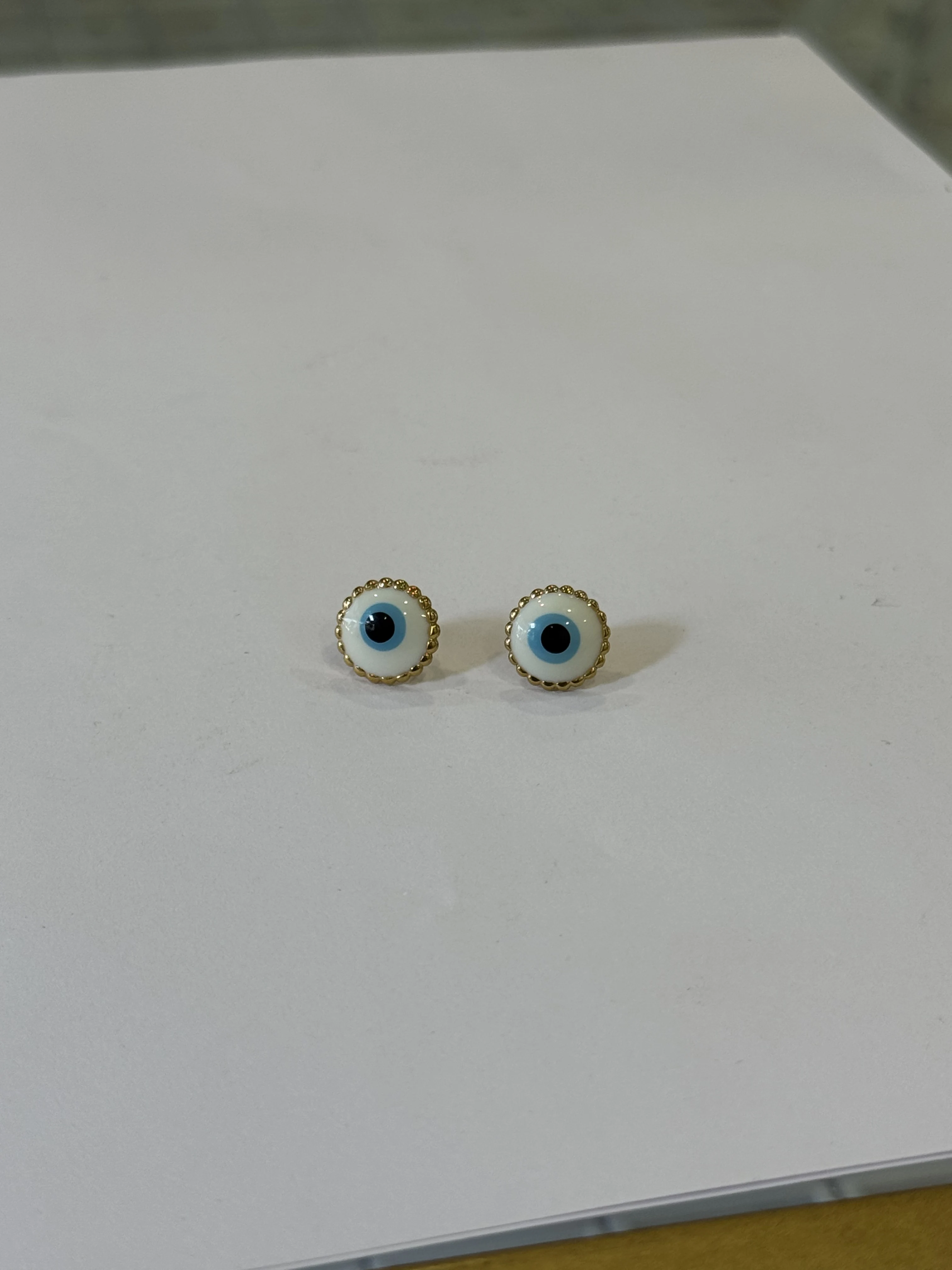 Aretes Acero Inoxidable 18k - 43