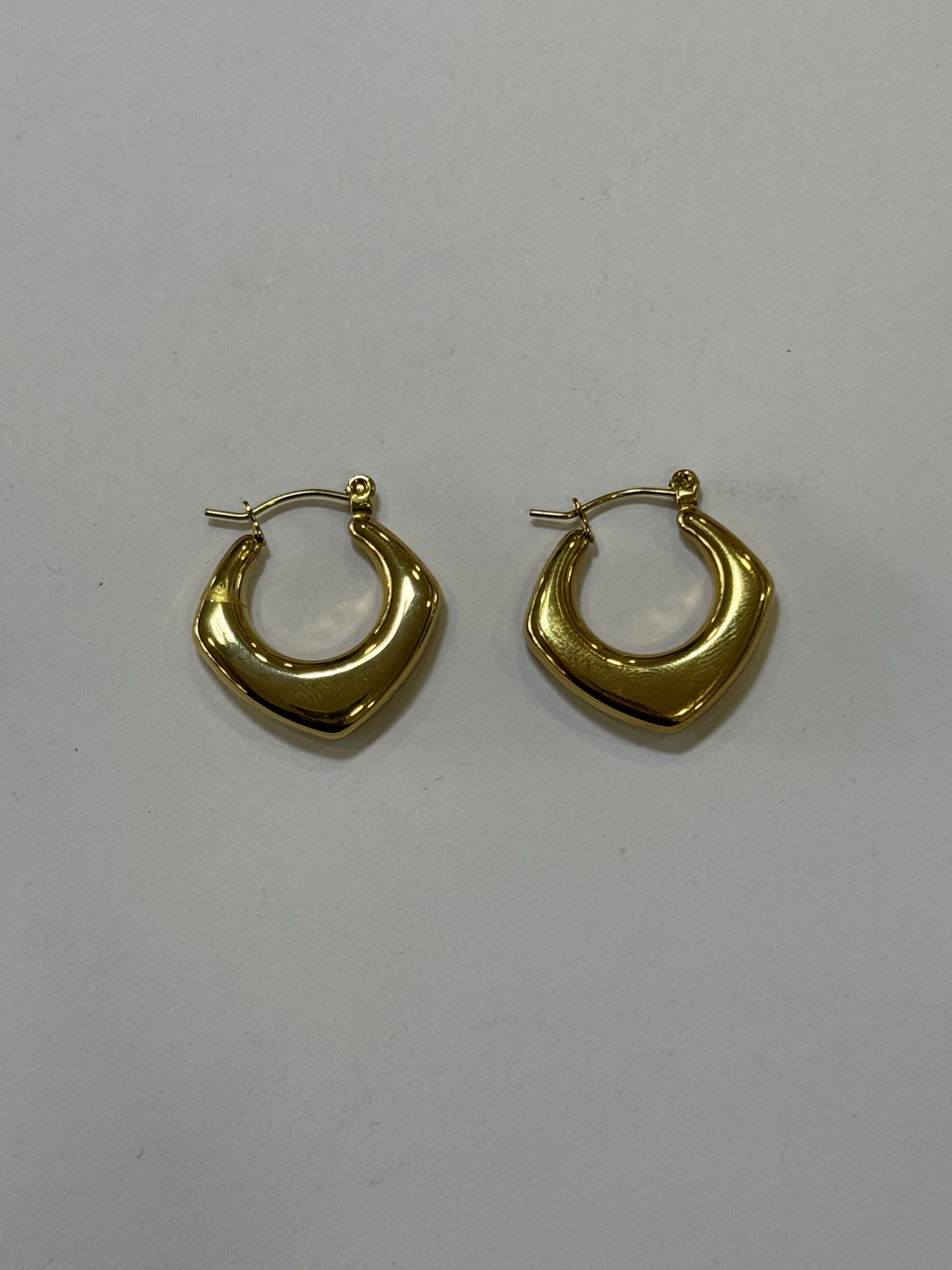 Aretes Acero Inoxidable 18k - 33